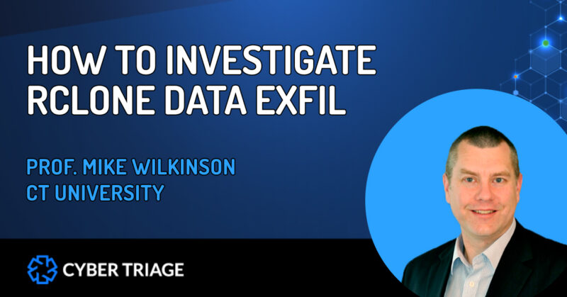 How to Investigate Rclone Data Exfil